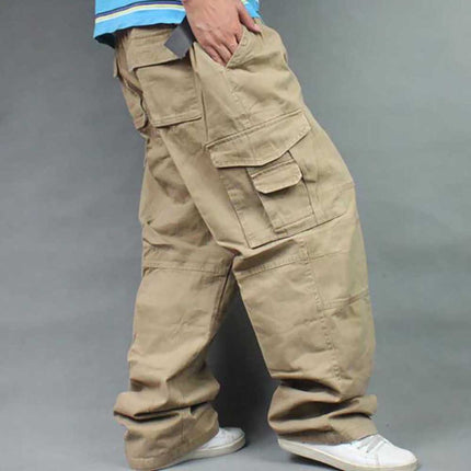 Men's Wide Cotton Harem Pants - Wnkrs