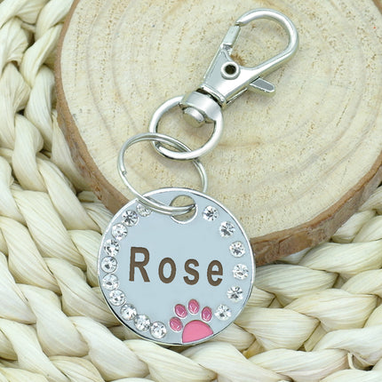 Custom Engraved Stainless Steel Dog Tag - wnkrs