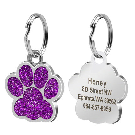 Custom Engraved Stainless Steel Dog Tag - wnkrs