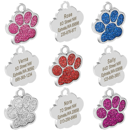 Dog Paw Shaped ID Tag - wnkrs