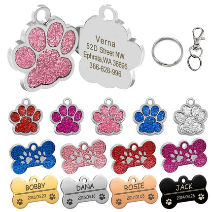 Dog Paw Shaped ID Tag - wnkrs