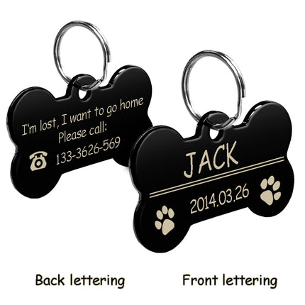 Dog Paw Shaped ID Tag - wnkrs