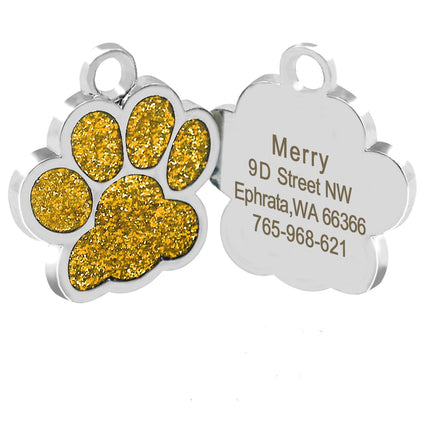 Dog Paw Shaped ID Tag - wnkrs