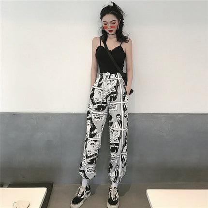 Comics Print Joggers - Wnkrs
