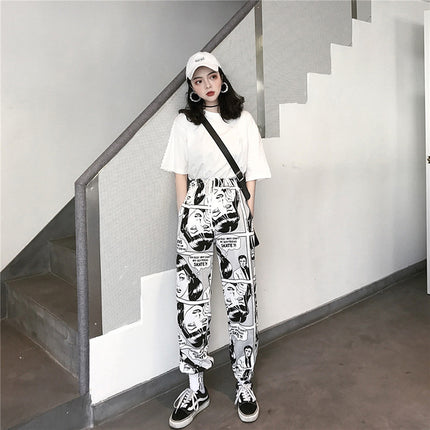 Comics Print Joggers - Wnkrs