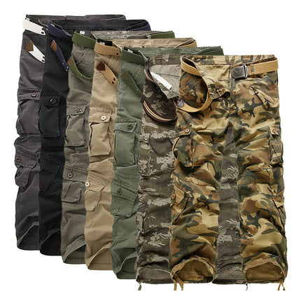 Cotton Military Styled Cargo Pants for Men - Wnkrs