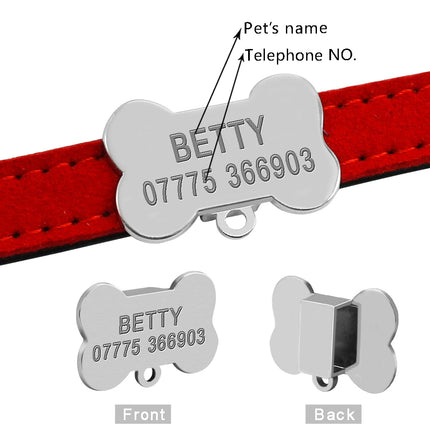 Dog's Engraved Personalized Collars - wnkrs