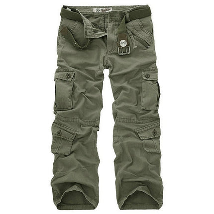 Cotton Military Styled Cargo Pants for Men - Wnkrs