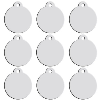 Blank Aluminum Cat ID Tags Set - wnkrs