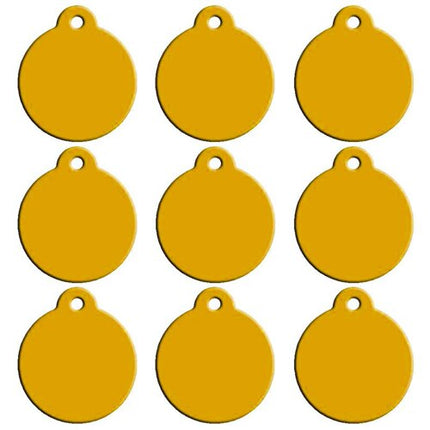 Blank Aluminum Cat ID Tags Set - wnkrs