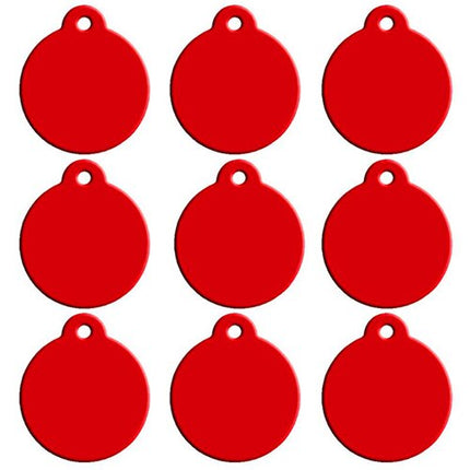 Blank Aluminum Cat ID Tags Set - wnkrs