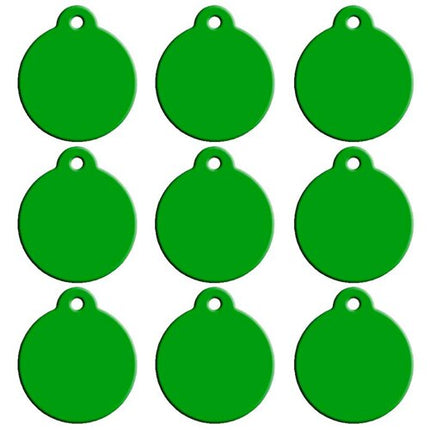 Blank Aluminum Cat ID Tags Set - wnkrs