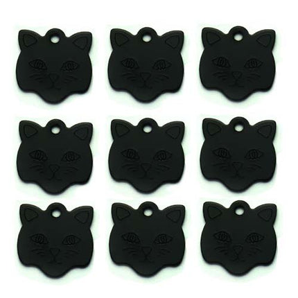 Customized Cat Style Aluminum ID Tags Set - wnkrs