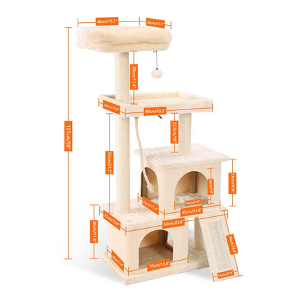 Pet Climbing Frame with Hanging Ball - wnkrs