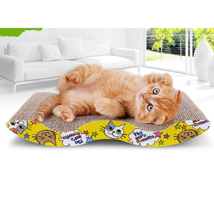 Cute Creatively Designed Wood Cat's Scratcher - wnkrs