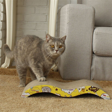 Simple Scratching Board with Catnip for Cats - wnkrs