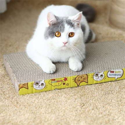 Simple Scratching Board with Catnip for Cats - wnkrs