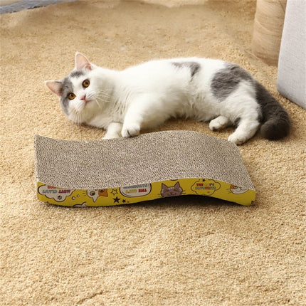 Simple Scratching Board with Catnip for Cats - wnkrs
