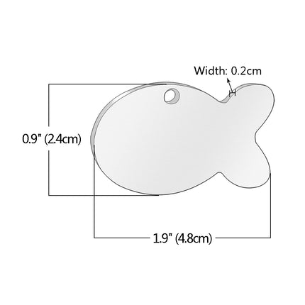 Personalized Stainless Steel Creative Dog’s Tag - wnkrs