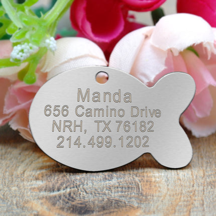 Personalized Stainless Steel Creative Dog’s Tag - wnkrs