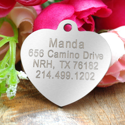 Personalized Stainless Steel Creative Dog’s Tag - wnkrs
