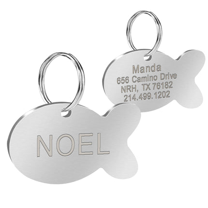 Personalized Stainless Steel Creative Dog’s Tag - wnkrs