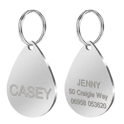Personalized Stainless Steel Creative Dog’s Tag - wnkrs