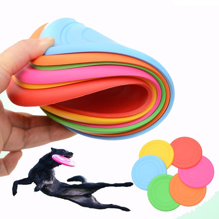 Dog's Silicone Flying Disc - wnkrs