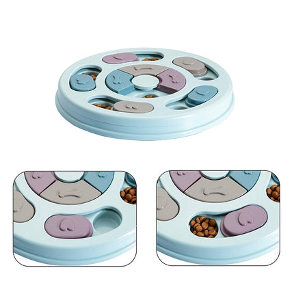 Puzzled Interactive Feeding Bowl for Dogs - wnkrs