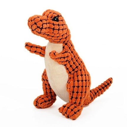 Funny Dinosaur Corduroy Dog's Toy - wnkrs