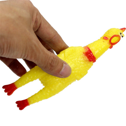 Squeaking Chicken Funny Dog's Toy - wnkrs