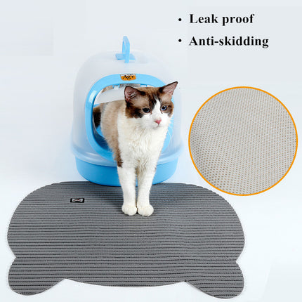 Non Slip Large Cat's Litter Mat - wnkrs