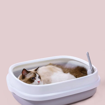 Anti-Splash Toilet with Scoop for Cats - wnkrs
