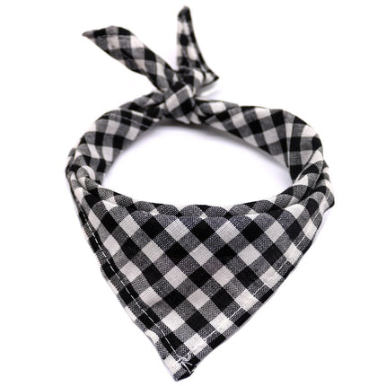 Pets Plaided Bandana - wnkrs