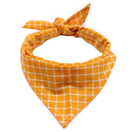 Pets Plaided Bandana - wnkrs