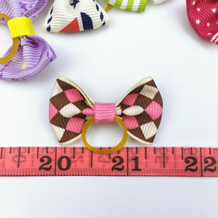 Cute Ribbon Hair Bows for Pets - wnkrs