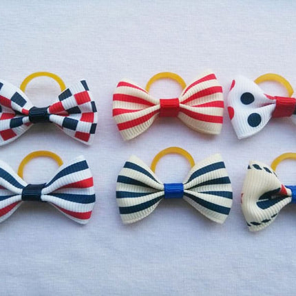 Cute Ribbon Hair Bows for Pets - wnkrs