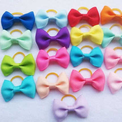 Cute Ribbon Hair Bows for Pets - wnkrs