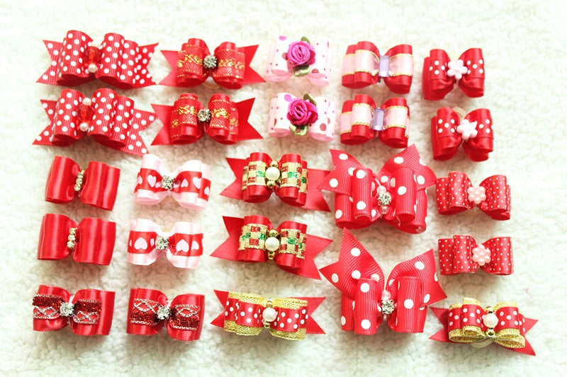 Small Hair Bows for Pets