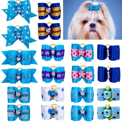 Small Hair Bows for Pets - wnkrs