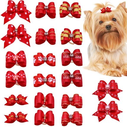 Small Hair Bows for Pets - wnkrs