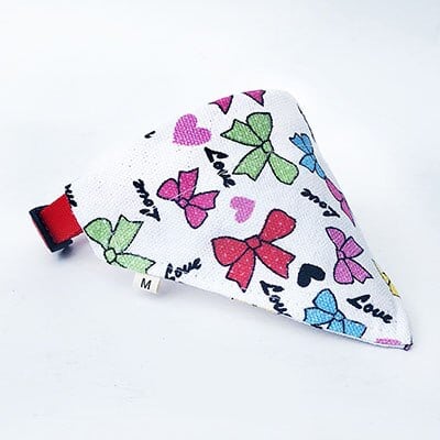 Colorful Triangular Dog Scarf - wnkrs