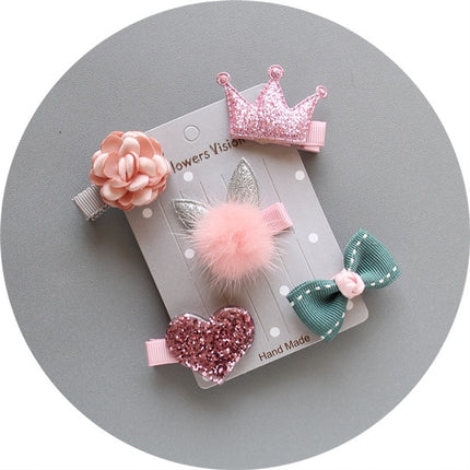 Dog's Kawaii Hair Clips 5 Pcs Set - wnkrs