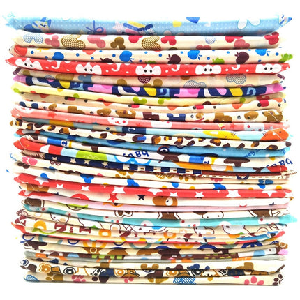 Colorful Patterned Cotton Dog Scarves Set - wnkrs