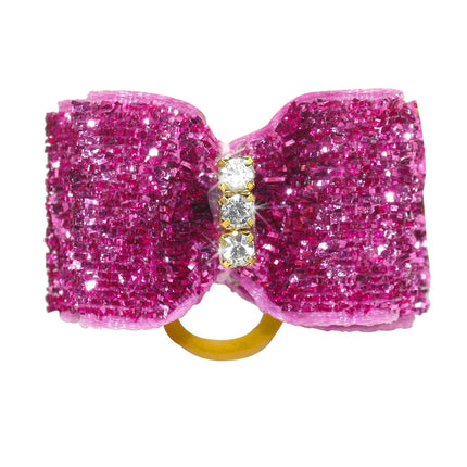 Dog's Gliter Hair Bows 20-100 Pcs Set - wnkrs