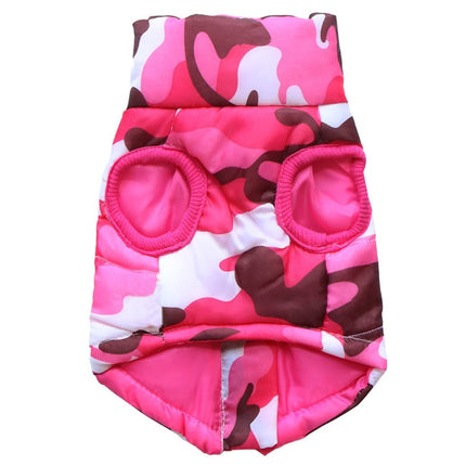 Stylish Warm Waterproof Camouflage Dog's Coat - wnkrs