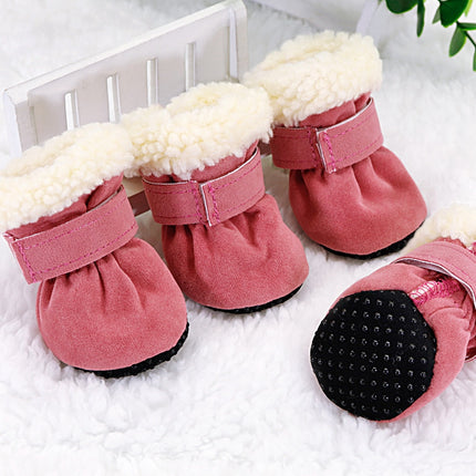 Anti-Slip Winter Dog Shoes 4 pcs Set - wnkrs
