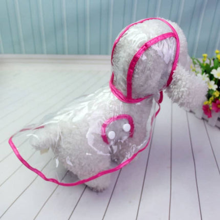 Waterproof Transparent Dog Raincoat - wnkrs