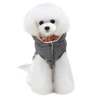 Cute Comfortable Winter Hooded Dog's Vest - wnkrs