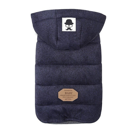 Cute Comfortable Winter Hooded Dog's Vest - wnkrs